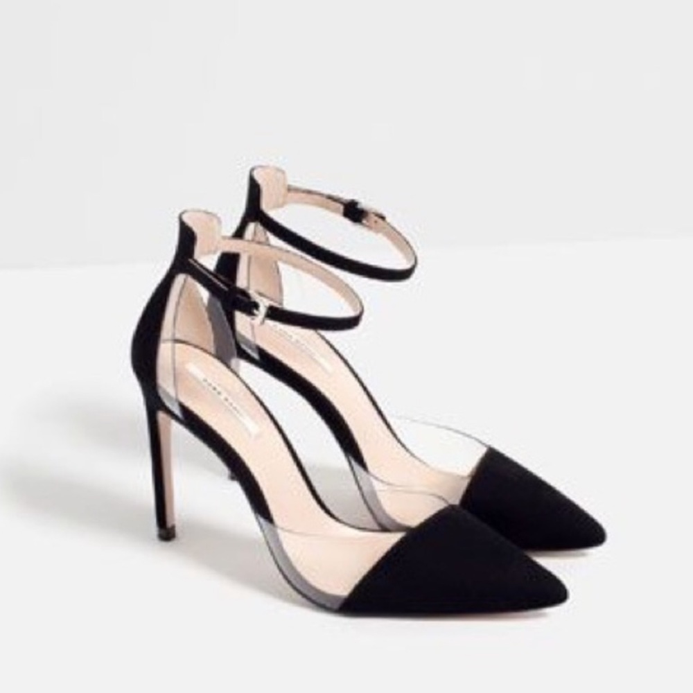 Zara pointy toe with pvc